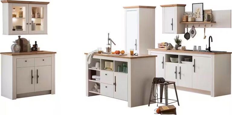 OTTO home Küche KS-Westminster, Breite 366 cm, ohne E-Geräte