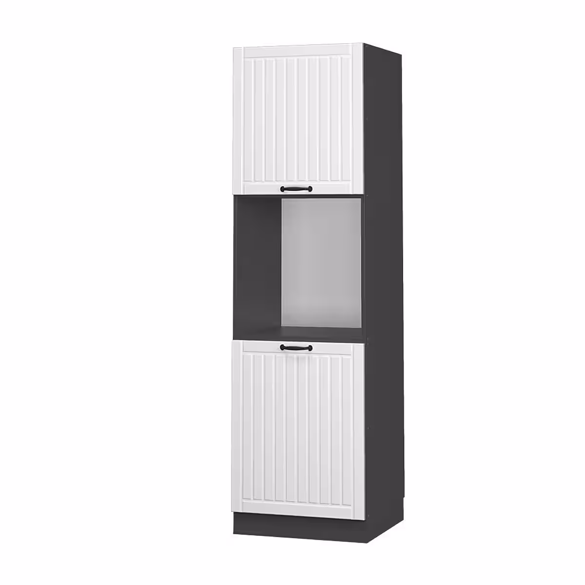 Vicco Herdumbauschrank Fame-Line, Goldkraft Eiche/Anthrazit, 60 cm offen (1-St) – Image 4