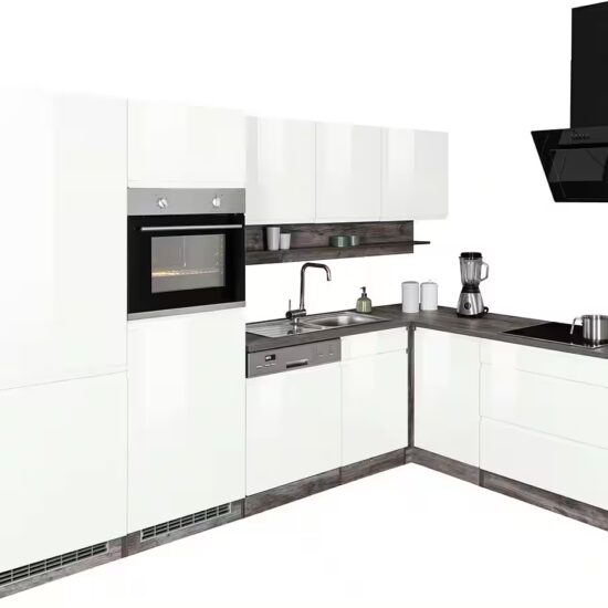 KOCHSTATION Winkelküche KS-Virginia,neu in verbesserter Ausführung, Stellbreite 290/190 cm cm, Soft-Close, wahlweise mit Induktion – Image 7