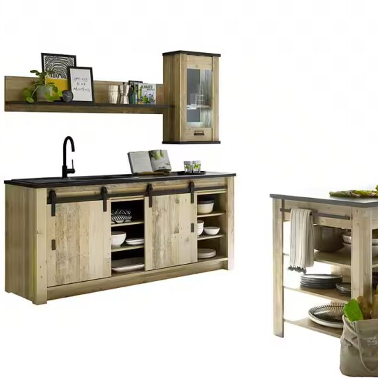 Home affaire Küche Sherwood, Breite 280 cm, ohne E-Geräte – Image 9