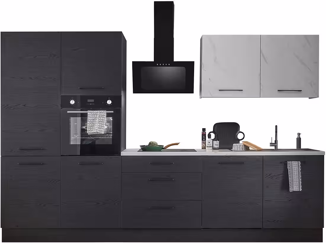 BASIC by Balculina Küchenzeile Yorki, Breite 320 cm, wahlweise mit E-Geräten – Image 2