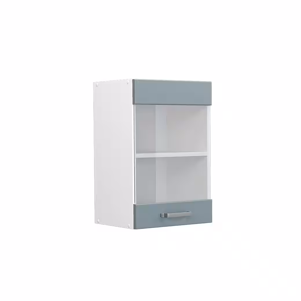 Vicco Glashängeschrank R-Line, Blau-Grau/Weiß, 40 cm (1-St) – Image 4