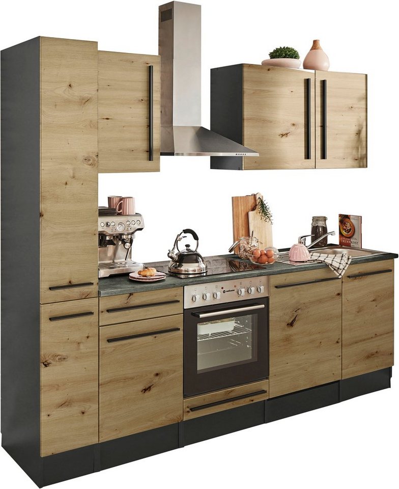 BASIC by Balculina Küchenzeile Jazz, Breite 250 cm, wahlweise mit E-Geräten – Image 1