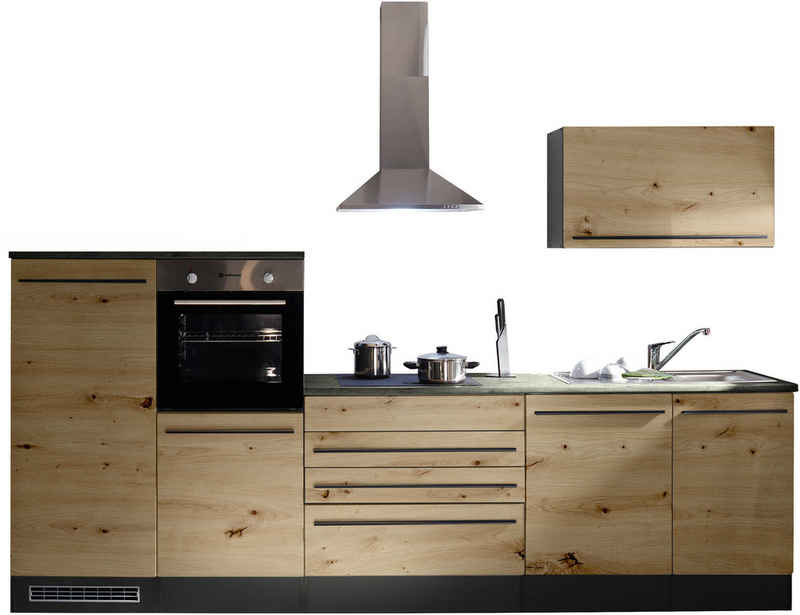 BASIC by Balculina Küchenzeile Jazz, Breite 320 cm, wahlweise mit E-Geräten – Image 1