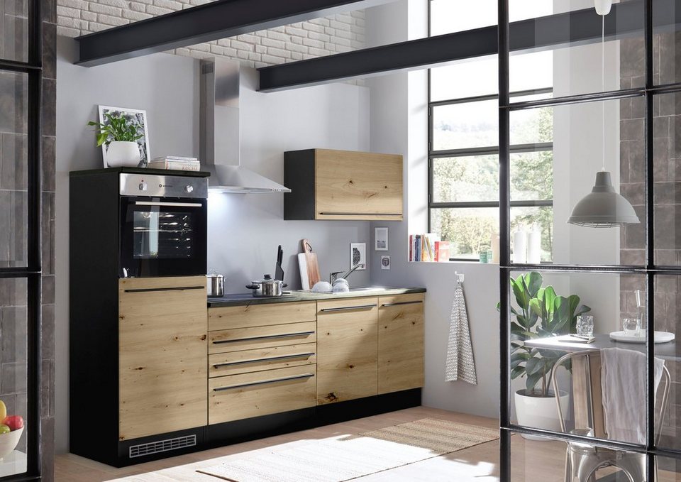 BASIC by Balculina Küchenzeile Jazz, Breite 260 cm, wahlweise mit E-Geräten – Image 4