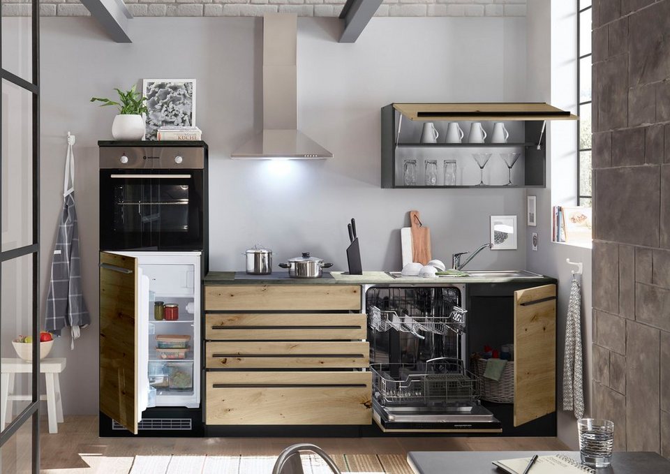BASIC by Balculina Küchenzeile Jazz, Breite 260 cm, wahlweise mit E-Geräten – Image 5