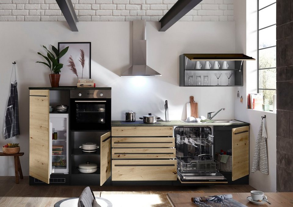 BASIC by Balculina Küchenzeile Jazz, Breite 320 cm, wahlweise mit E-Geräten – Image 5