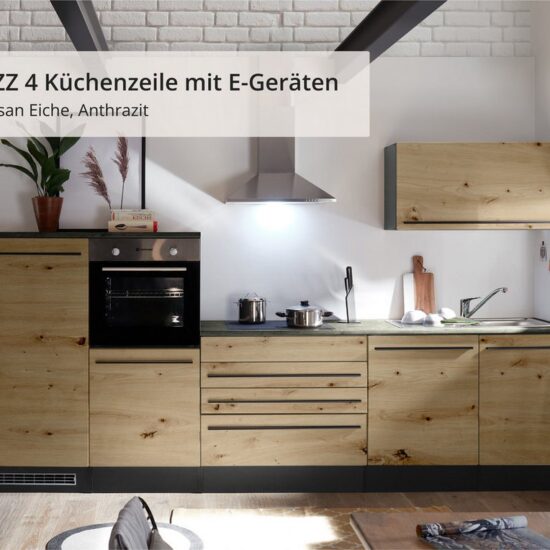 BASIC by Balculina Küchenzeile Jazz, Breite 320 cm, wahlweise mit E-Geräten – Image 8