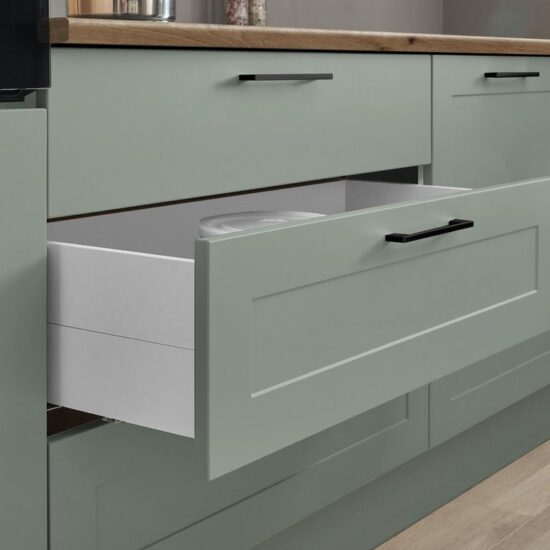 BASIC by Balculina Küchenzeile Marsi, Breite 260 cm, wahlweise mit E-Geräten, mit Soft-Close-Funktion – Image 5