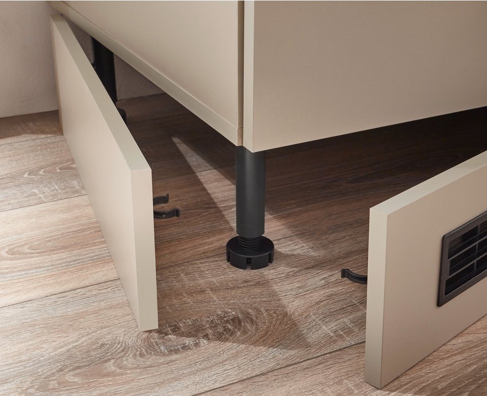 BASIC by Balculina Winkelküche Nizza B/H/T 280x211x60 cm, Breite 280 cm, wahlweise mit E-Geräten und Induktionskochfeld – Image 6