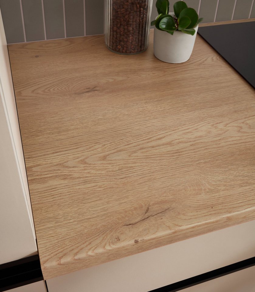 BASIC by Balculina Winkelküche Nizza B/H/T 280x211x60 cm, Breite 280 cm, wahlweise mit E-Geräten und Induktionskochfeld – Image 8