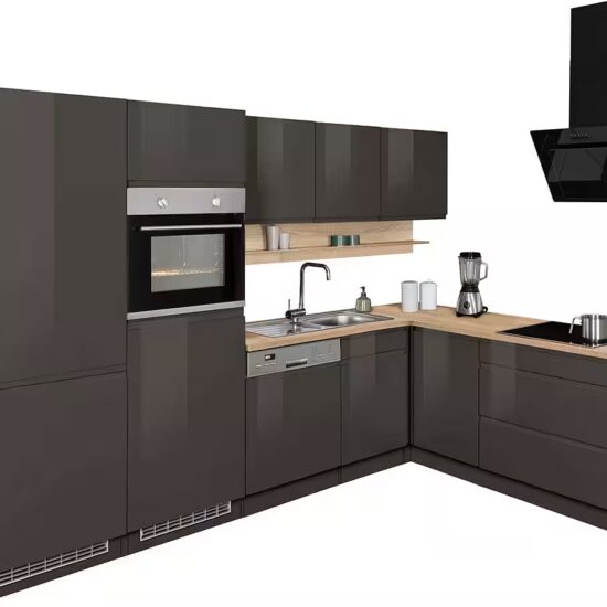 KOCHSTATION Winkelküche KS-Virginia,neu in verbesserter Ausführung, Stellbreite 290/190 cm cm, Soft-Close, wahlweise mit Induktion – Image 8