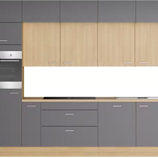 KOCHSTATION Küchenzeile KS-Lucy wahlweise mit Induktionskochfeld mit integriertem Dunstabzug, Breite 300 cm, Soft-Close, inkl. Zubehör, wahlweise mit E-Geräten – Image 4