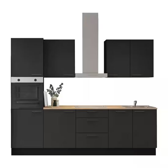 nobilia® Küchenzeile Norr, individuell anpassbar, gratis Küchenplanung mit Profis, (Breite 270 cm), vormontiert, wahlw. mit E-Geräten, inkl. Lieferung – Image 6