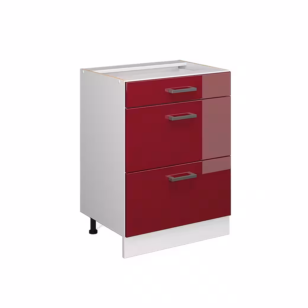 Vicco Unterschrank R-Line, Sonoma/Weiß, 60 cm ohne Arbeitsplatte (1-St) – Image 5