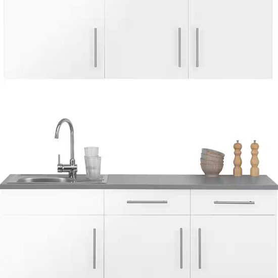 wiho Küchen Pantryküche Cali, ohne E-Geräte, Breite 160 cm – Image 3