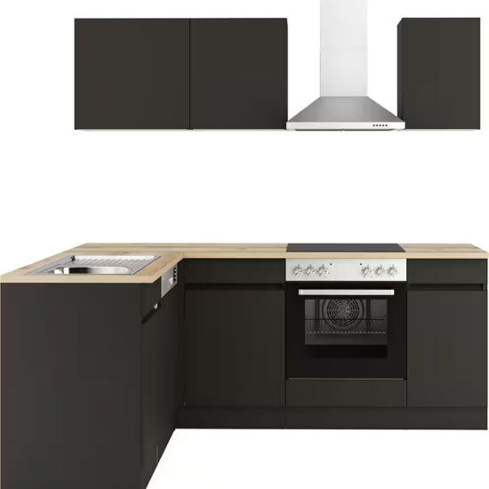 OPTIFIT Küchenzeile Roth, Stellmaße 210x175 cm,wahlweise mit E-Geräten, Push-to-Open-Funktion – Image 10