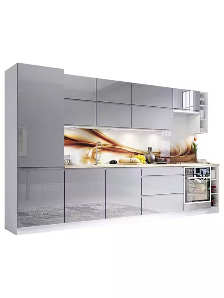 ROYAL24_MARKT Küchenzeile K40-G340 - Velmora - Modernes Design mit außergewöhnlichem Komfort, (Komplett Set), Top Qualität - Modernes Design - Feinste Materialien.