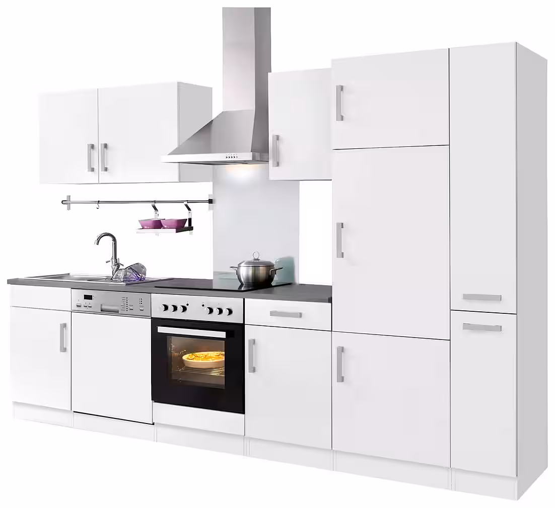 KOCHSTATION Küchenzeile KS-Toronto, Breite 310 cm, mit E-Geräten – Image 10