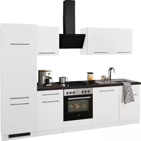 wiho Küchen Küchenzeile Unna, ohne E-Geräte, Breite 280 cm – Image 4
