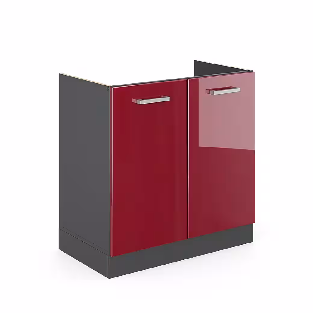 Vicco Unterschrank R-Line, Goldkraft Eiche/Anthrazit, 80 cm ohne Arbeitsplatte (1-St) – Image 4