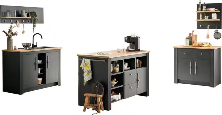 OTTO home Küche KS-Westminster, Breite 226 cm, ohne E-Geräte