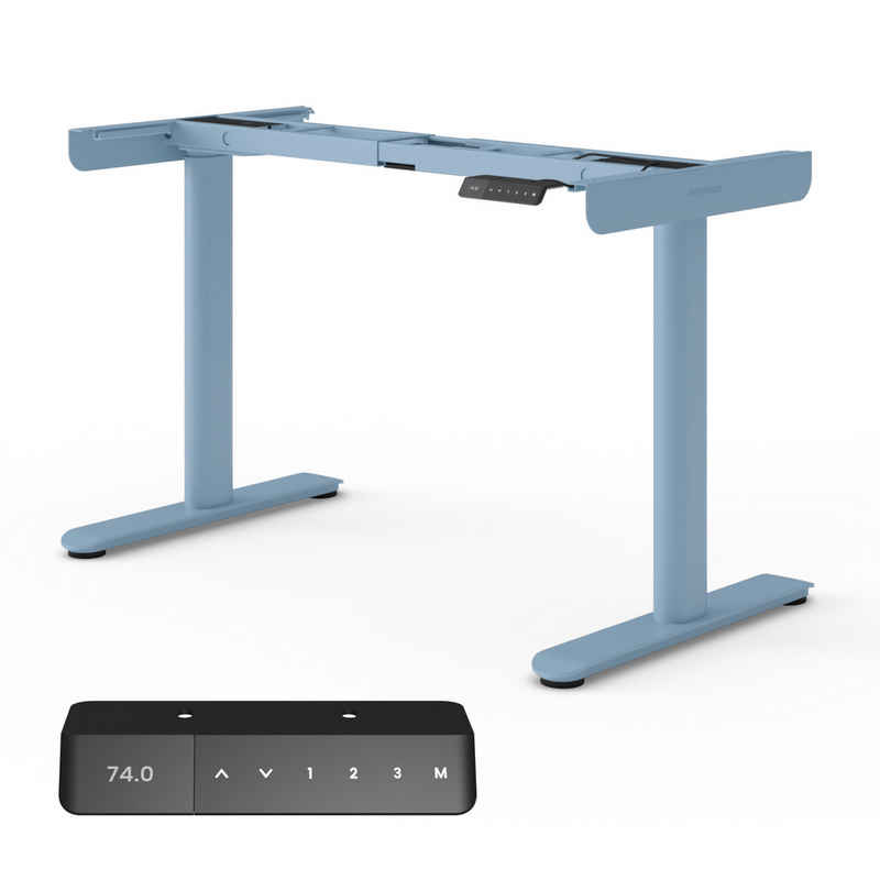 Ergotopia Schreibtisch Desktopia One (elektrisch höhenverstellbarer Schreibtisch Gestell), elektrisch höhenverstellbares Tischgestell – Image 1
