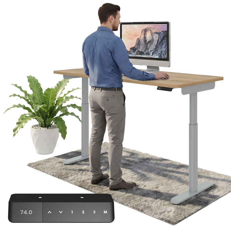 Ergotopia Schreibtisch Desktopia One (elektrisch höhenverstellbarer Schreibtisch) – Image 1