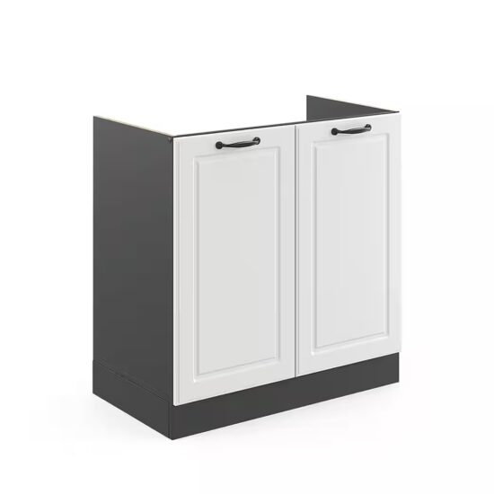 Vicco Unterschrank R-Line, Goldkraft Eiche/Anthrazit, 80 cm ohne Arbeitsplatte (1-St) – Image 5