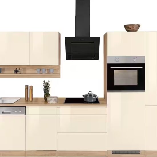 KOCHSTATION Küchenzeile KS-Virginia,neu in verbesserter Ausführung, Breite 390 cm, Soft-Close, mit Glaskeramik-oder Induktionskochfeld – Image 4
