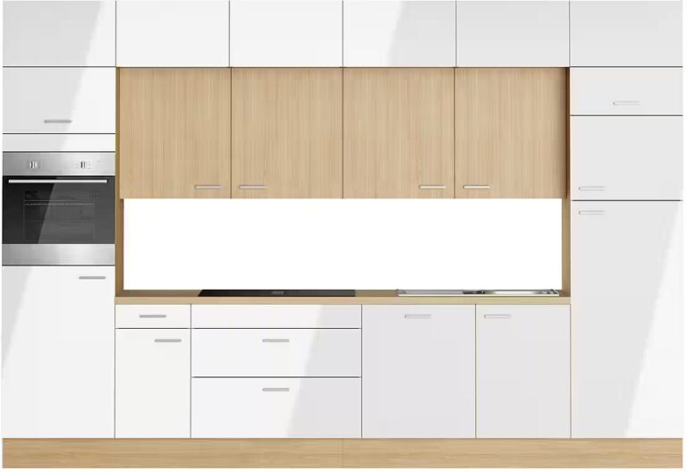 KOCHSTATION Küchenzeile KS-Lucy, Breite 360 cm, Soft-Close, inkl. Zubehör, wahlweise mit E-Geräten
