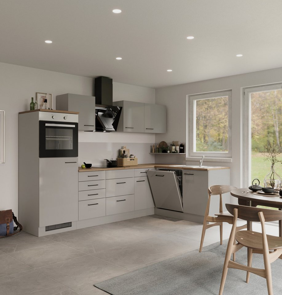 Flex-Well Küche Lund, wahlweise mit E-Geräten, Stellbreite 280x170 cm – Image 2
