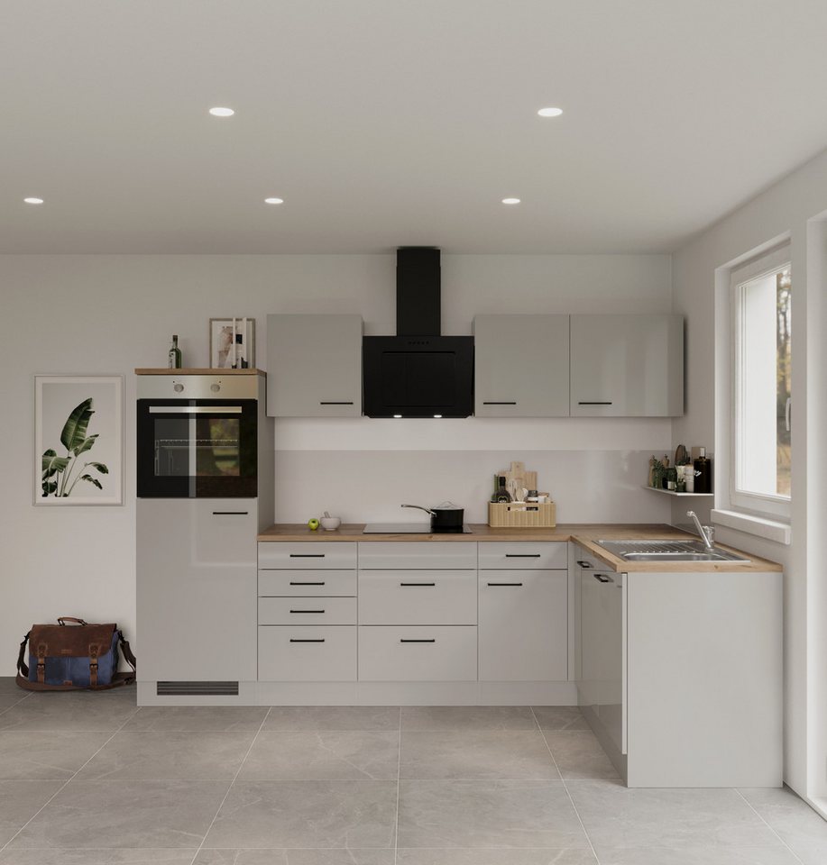 Flex-Well Küche Lund, wahlweise mit E-Geräten, Stellbreite 280x170 cm – Image 6
