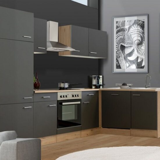 Flex-Well Küchenzeile Morena, mit E-Geräten, Gesamtbreite 280 x 170 cm – Image 2