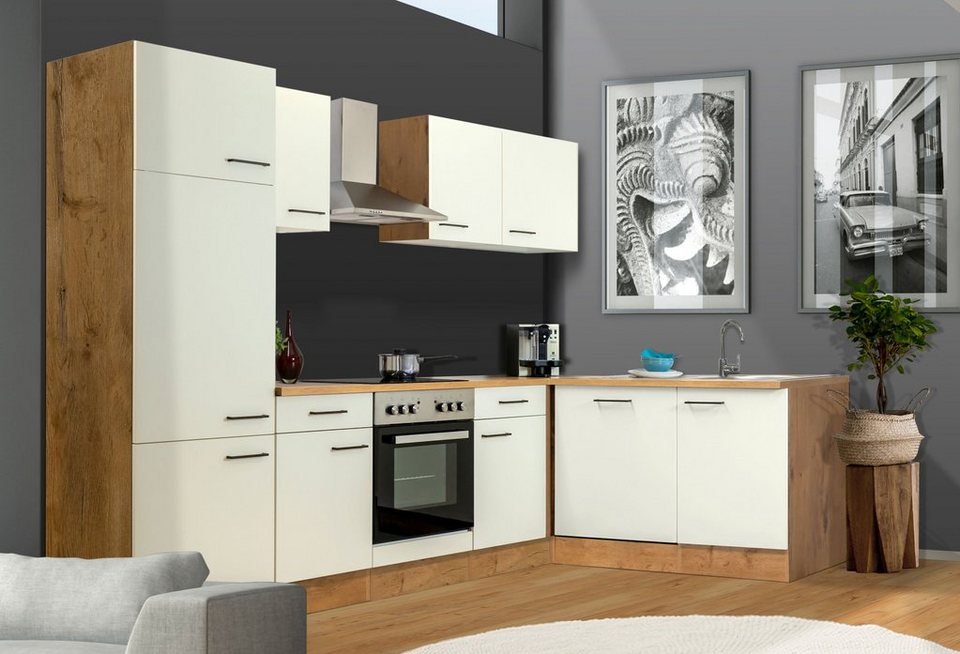 Flex-Well Küchenzeile Vintea, mit E-Geräten, Gesamtbreite 280 x 170 cm – Image 2