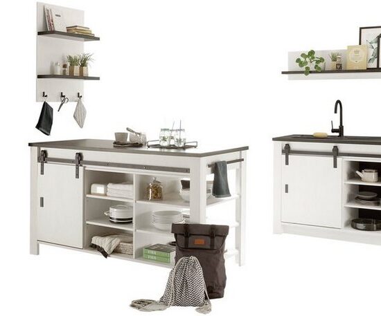Home affaire Küche Sherwood, Breite 280 cm, ohne E-Geräte – Image 1