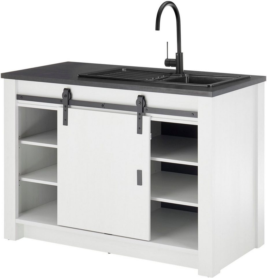 Home affaire Küche Sherwood, Breite 400 cm, ohne E-Geräte – Image 6