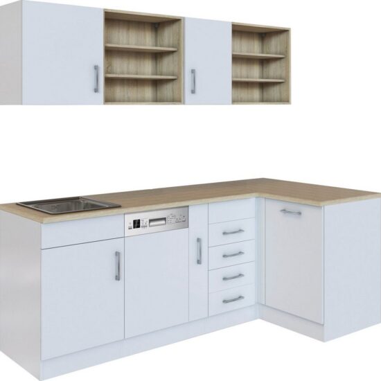 KOCHSTATION Küche KS-Mali, Stellbreite 210/110 cm, mit E-Geräten – Image 2
