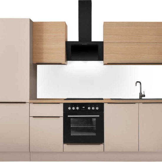 KOCHSTATION Küchenzeile Cocco B/H/T 270x211x60 cm, Breite 270 cm, wahlweise mit E-Geräten und Induktion – Image 1