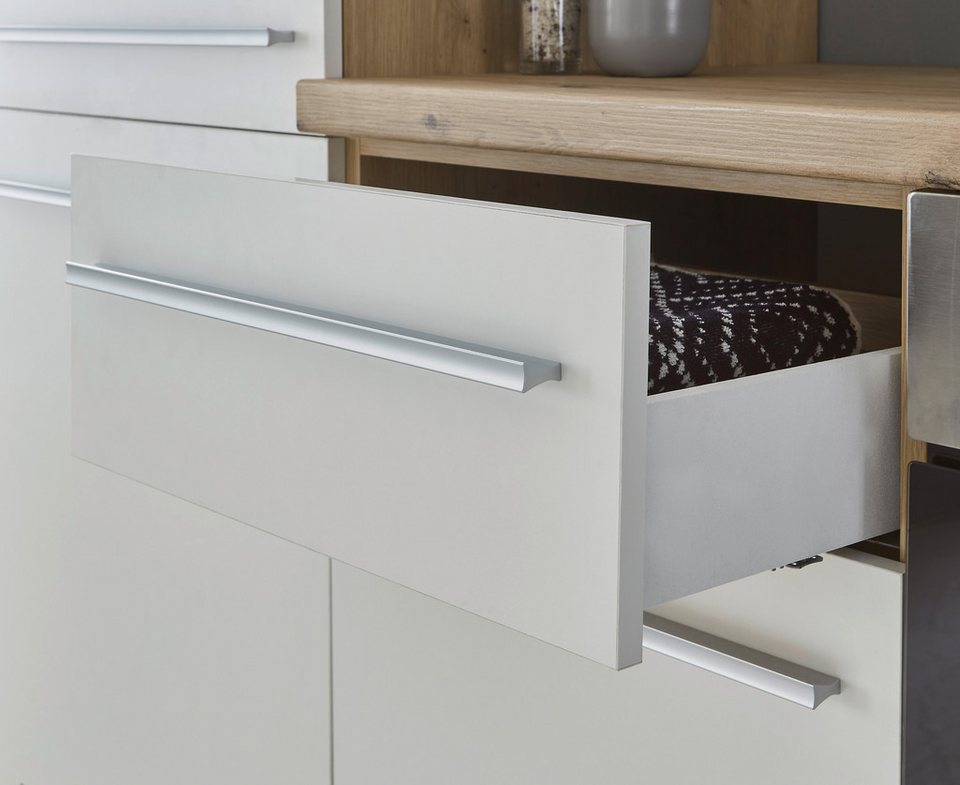 KOCHSTATION Küchenzeile Florida, Breite 240 cm, wahlweise mit E-Geräten,Softclose für Türen/Schubkästen – Image 8