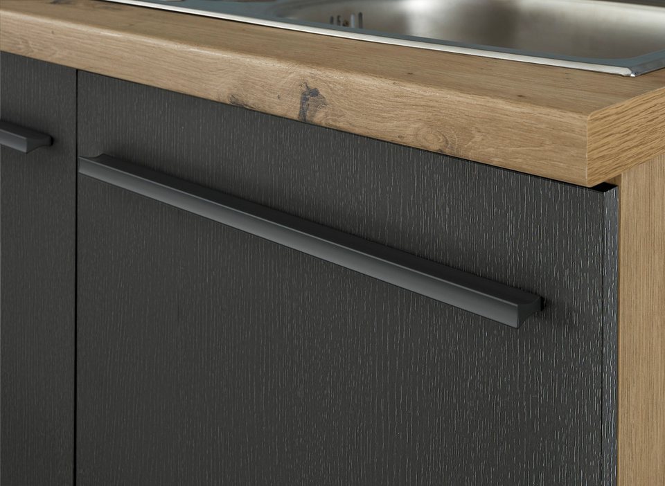 KOCHSTATION Küchenzeile Florida, Breite 370 cm, wahlweise mit E-Geräten,Softclose für Türen/Schubkästen – Image 8