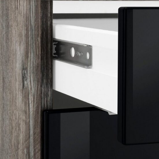 KOCHSTATION Küchenzeile KS-Brindisi, Breite 210 cm, wahlweise mit E-Geräten, mit MDF-Fronten und Regal – Image 7