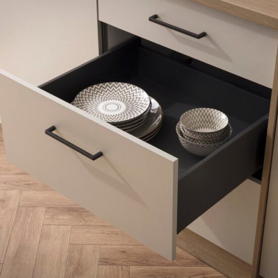 KOCHSTATION Küchenzeile KS-Kolari, Küchenblock Made in Germany, Breite 290 cm, wahlweise mit Hanseatic-E-Geräten – Image 5
