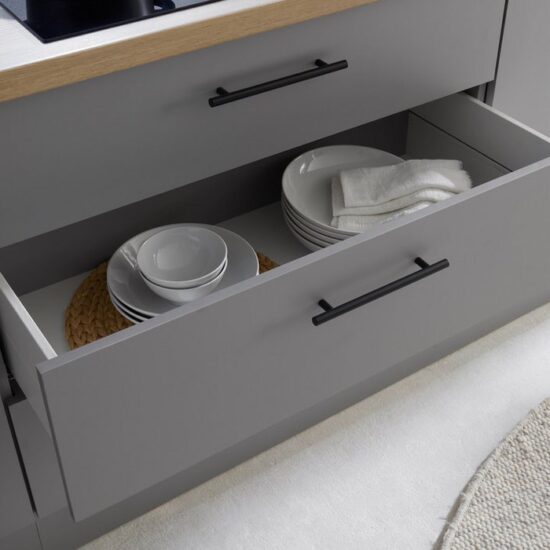 KOCHSTATION Küchenzeile KS-Malfi, Breite 320cm, wahlweise mit E-Geräten, Arbeitsplatte 38mm Stärke – Image 8