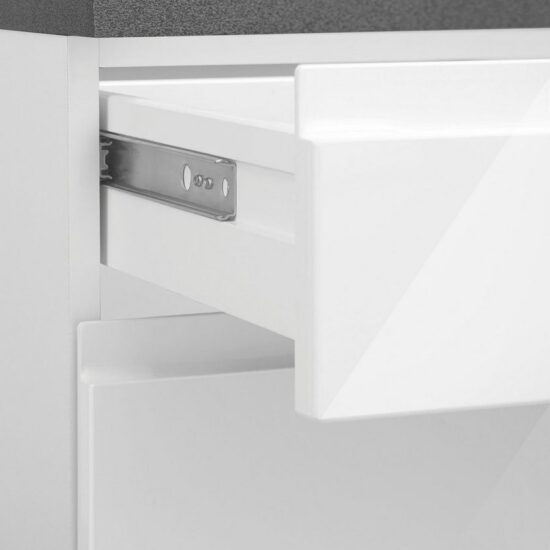KOCHSTATION Küchenzeile KS-Virginia,neu in verbesserter Ausführung, Breite 220 cm, Soft-Close, wahlweise mit E-Geräten – Image 7