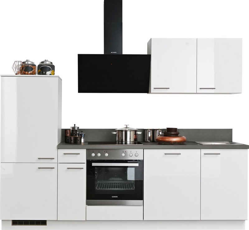 KOCHSTATION Küchenzeile KS-Wien, Breite 270 cm, wahlweise mit E-Geräten – Image 4