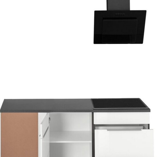 KOCHSTATION Winkelküche KS-Brindisi, Stellbreite 230/170 cm, wahlweise mit E-Geräten, mit MDF-Fronten – Image 4