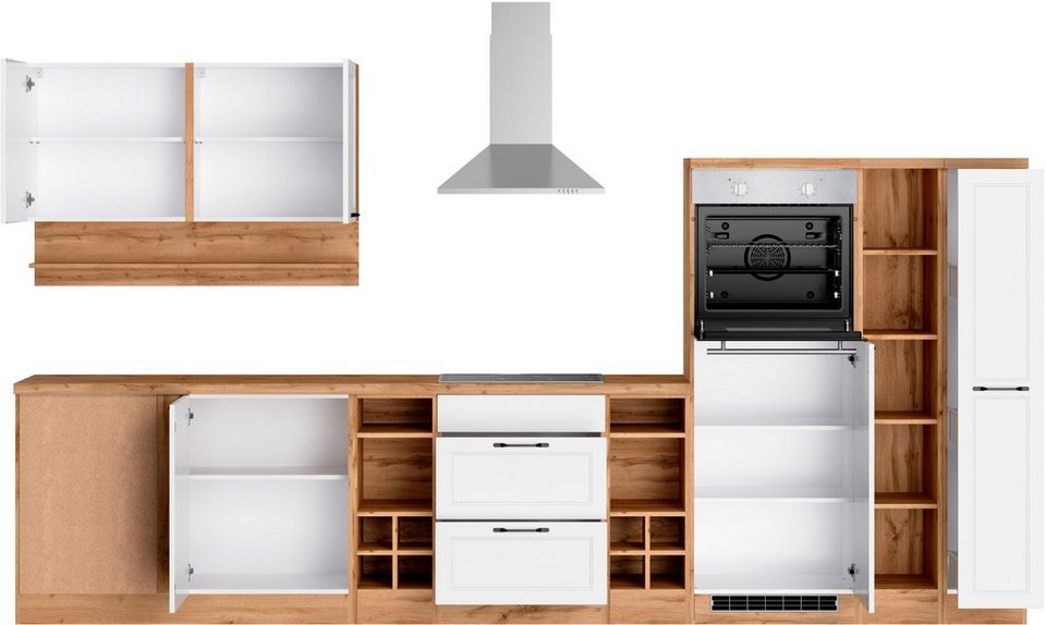 KOCHSTATION Winkelküche KS-Lana, Stellbreite 240/360 cm, wahlweise mit E-Geräten – Image 2