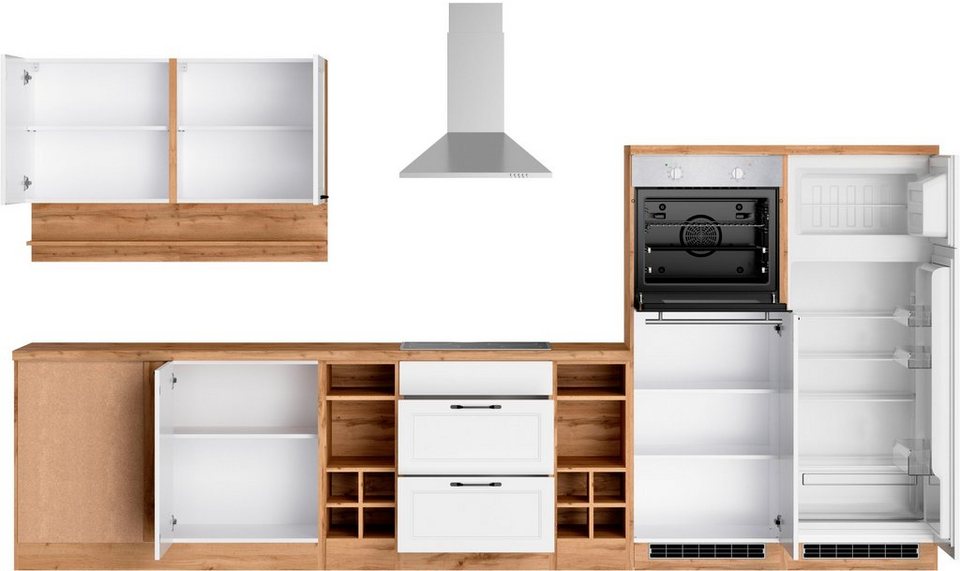 KOCHSTATION Winkelküche KS-Lana, Stellbreite 240/360 cm, wahlweise mit E-Geräten – Image 2