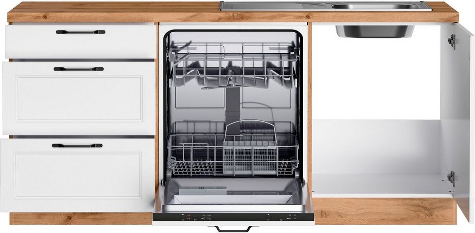 KOCHSTATION Winkelküche KS-Lana, Stellbreite 240/300 cm, wahlweise mit oder ohne E-Geräte – Image 3